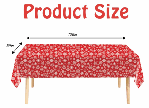 Mantel Xmas Snow (138cm x 274cm) Navidad - Imagen 4