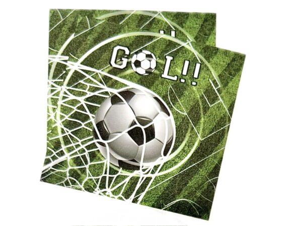 Servilletas futbol party (pack 10)