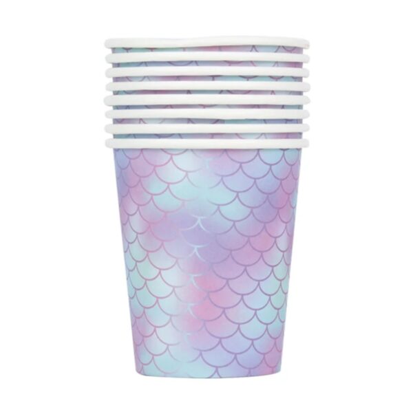 Vasos Sirena party (pack 10)