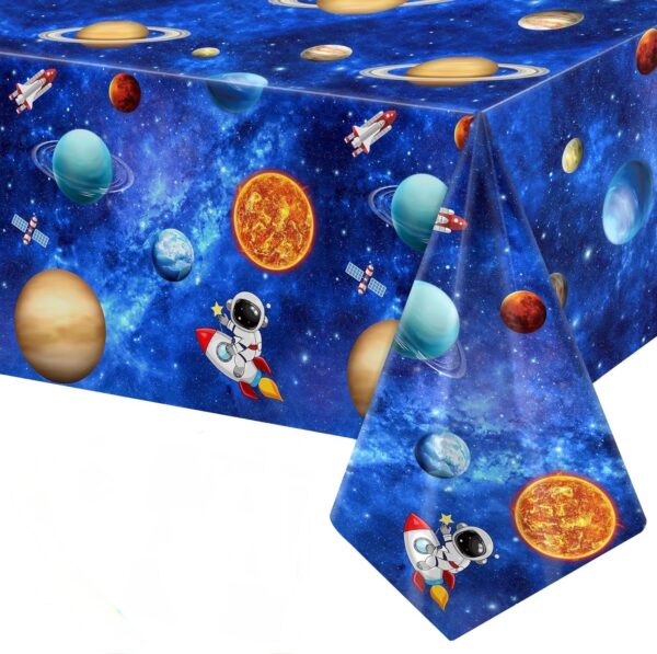 Mantel espacial (137cm x 274cm) astronautas