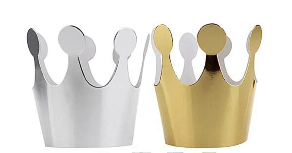Corona mini party (gold o silver)