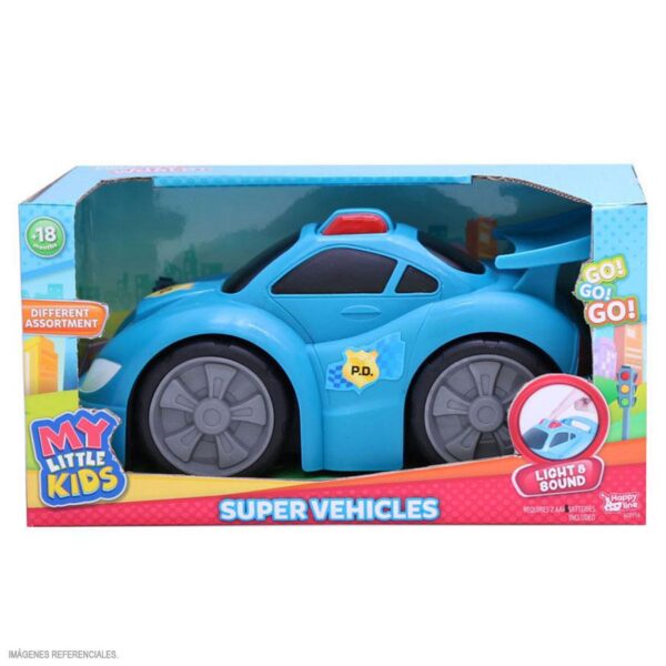 Vehiculo Happy Line (Auto Luz Y Sonido)
