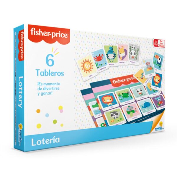 Loteria Fisher Price (6 tableros)