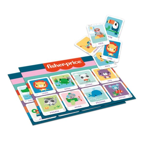 Loteria Fisher Price (6 tableros) - Imagen 3