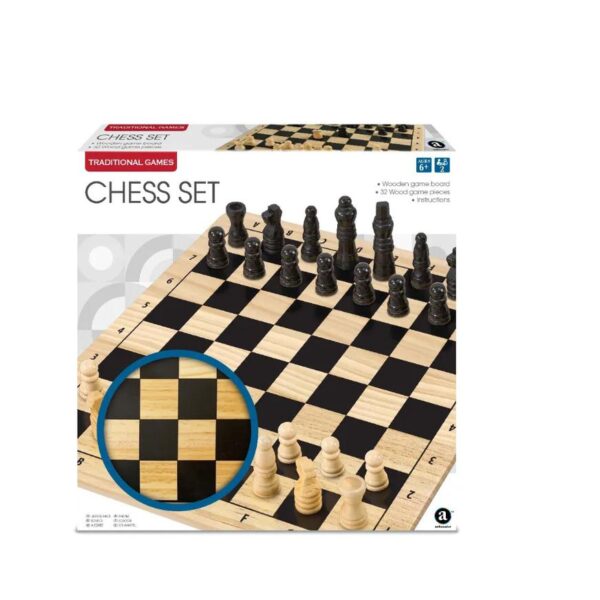 Ajedrez clasico (madera)