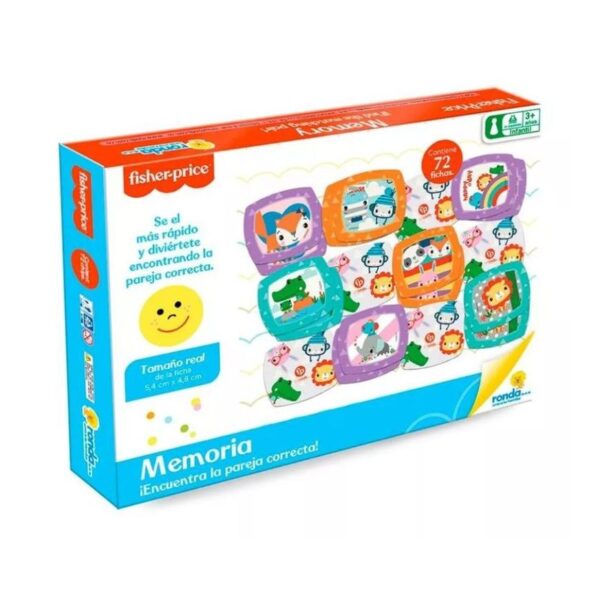 Memoria Fisher Price 72 Piezas