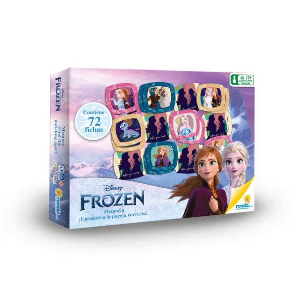 Memoria Frozen (ronda) disney 72 fichas