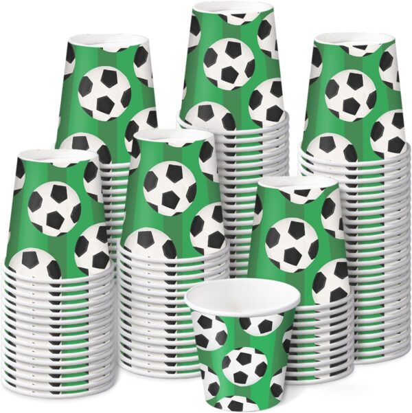 Vasos futbol 3oz (pack 10)