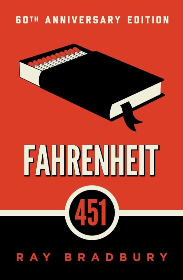 Libro Fahrenheit 451 - Ray Bradbury - 60th anniversary edition - leido - ingles