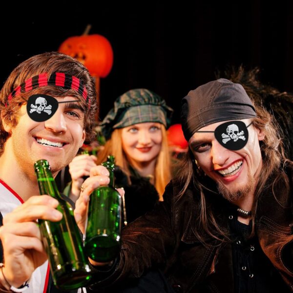 Parche de pirata (disfraz) halloween - Imagen 4