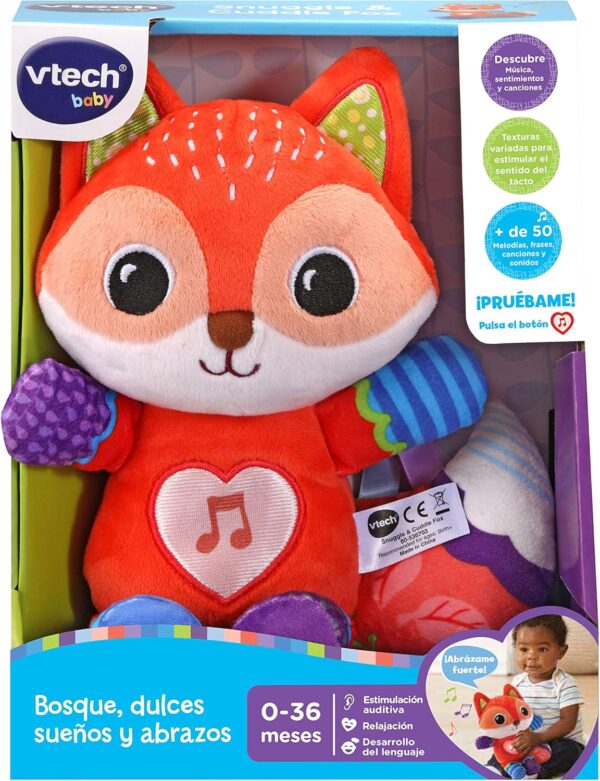 Juguete Peluche Vtech baby Zorro Musical Con Luces Y Sonidos (entre 0-36 meses)