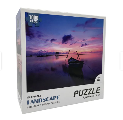 Rompecabezas ocaso (1000 piezas) 50cm x 68cm