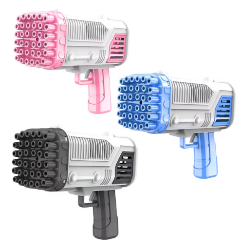 Burbujas Bazooka (colores variados, luces led)