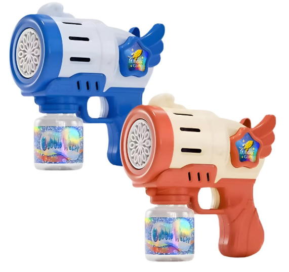 Burbujas Bubble gun con alitas (colores variados)