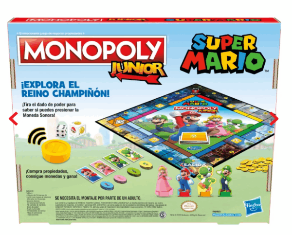 Monopolio Junior Super Mario - Imagen 3