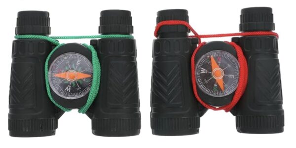 Binoculares con brujula (pack 2)