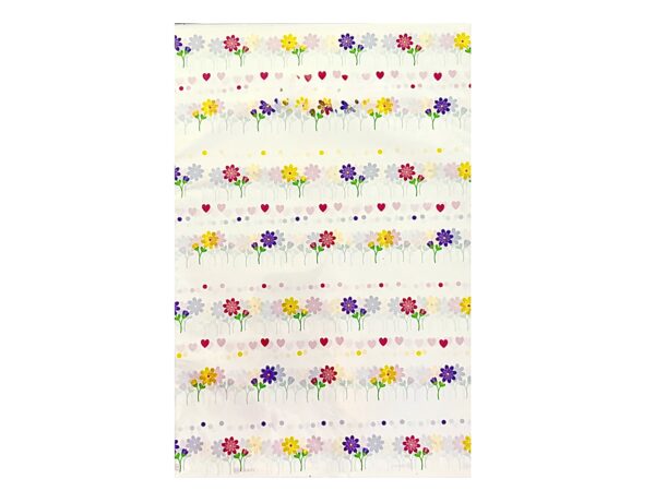 Bolsas con asa flores (pack 10)