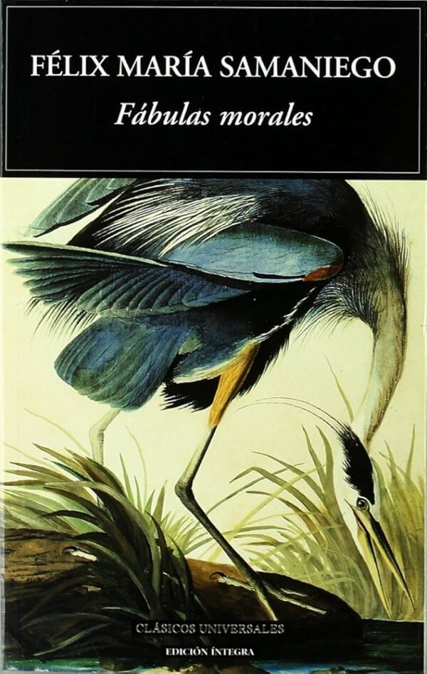 Libro Fabulas morales - Felix Maria Samanuego - Mestas - leido- antiguo