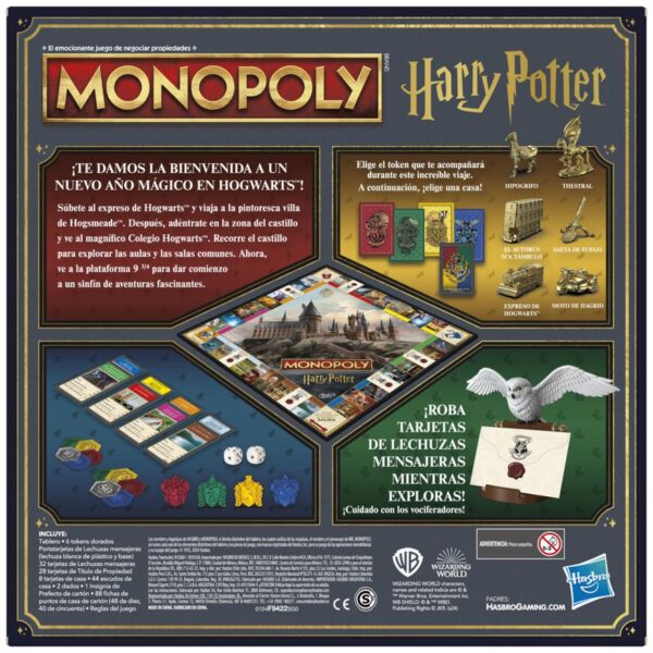 Monopolio Harry Potter Hasbro - Imagen 6