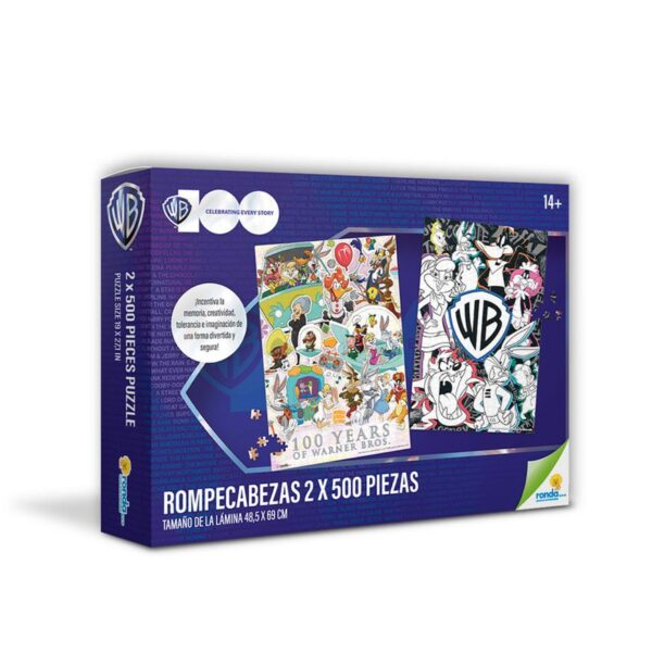 Rompecabezas Ronda Warner 2 X (500 Piezas) 48.5cm x 69cm