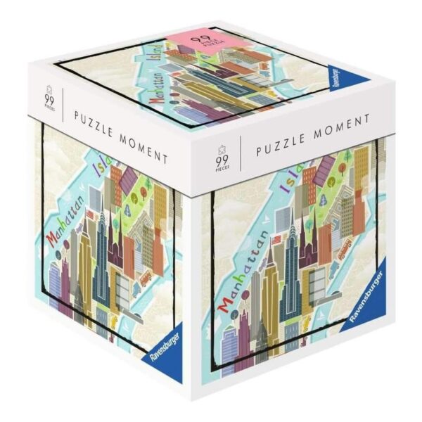Rompecabezas Ravensburger Moment 99 Piezas Nueva York (26cm x 19cm)