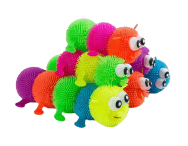 Squishy gusanito luminoso (colores variados)