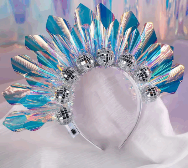 Vincha disco led party deluxe