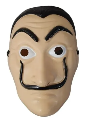 Mascara Dali La casa de papel (halloween)