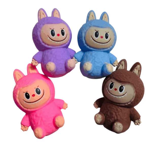 Squishy Labubu extra soft (colores variados)