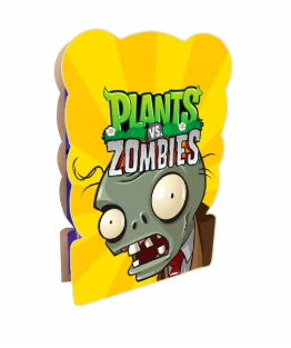 Piñata Plants vs Zombies 68cm x 43cm aprox (armable viene sin armar) (consultar diseño disponible)