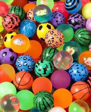 Bola Boligoma colores variados (pack 5) sorpresa