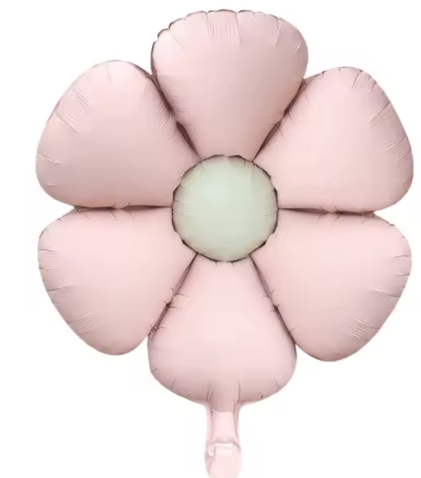 Globo Flor rosado mate (helio) (47.5cm x 59.5cm)