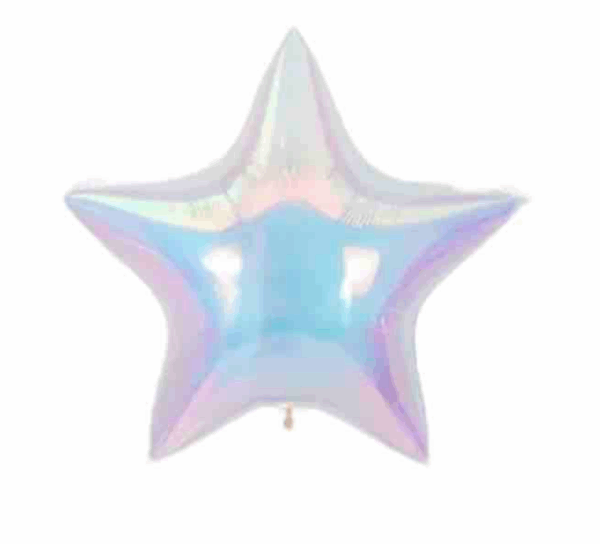 Globo estrella tornasol 18" (con helio)