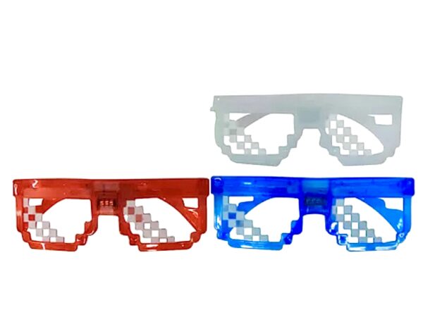 Lentes pixel led (colores variados) x1