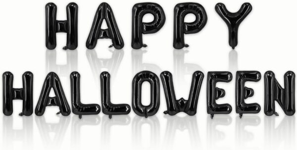 Blister Globos letras Happy Halloween