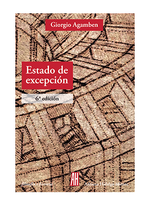 Libro Estado de excepcion - Girogio Agamben - leido