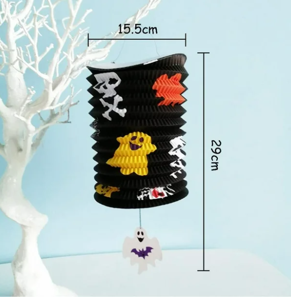 Farol negro halloween fantasmitas