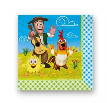 Servilletas La Granja de Zenon (pack 10) (diseños variados)