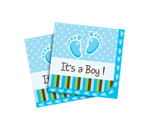 Servilletas It's a Boy!  (pack 16) chicas