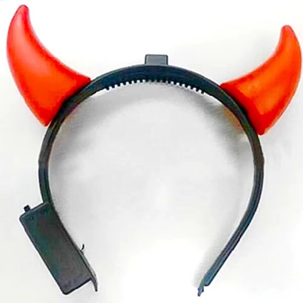 Vincha diablo led (halloween)