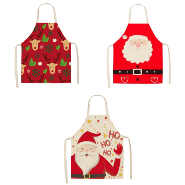 Delantal Navidad (diseños variados al azar) Xmas