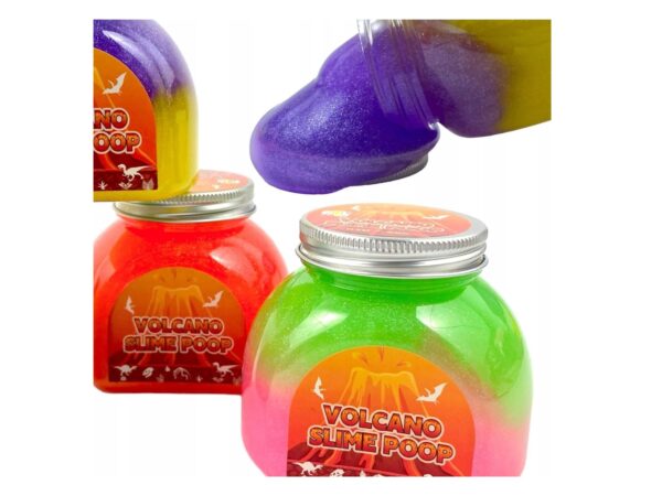 Slime volcano poop (multicolor) x1
