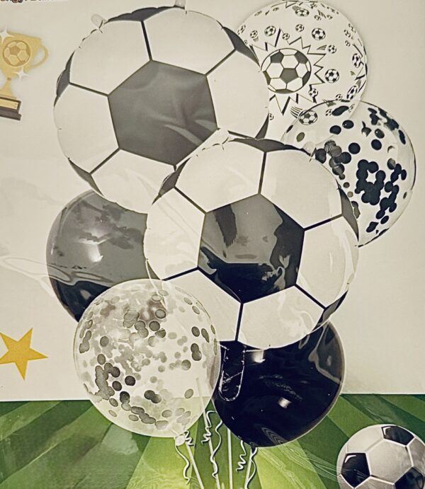 Pack 7 globos Futbol gol (helio)