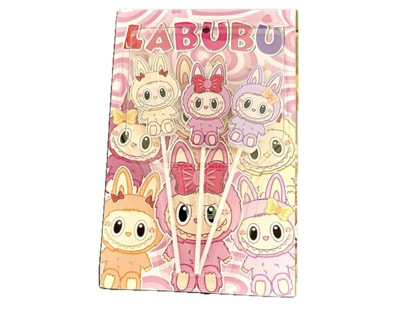 Velas Labubu con moño