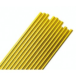 Cañitas dorado total (pack 50)