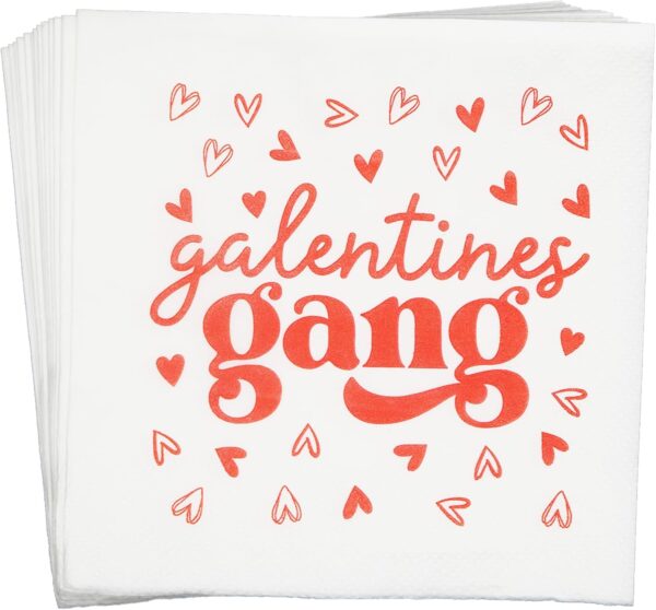 Servilletas Galentines Gang (pack 10)