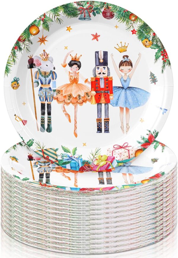 Platos Cascanueces (pack 5) Navidad