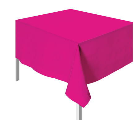 Mantel fucsia mate (137cm x 183cm)