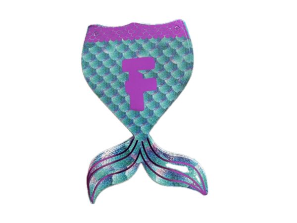 Banderin Feliz Cumpleaños cola de Sirena (colores variados) 2m aprox