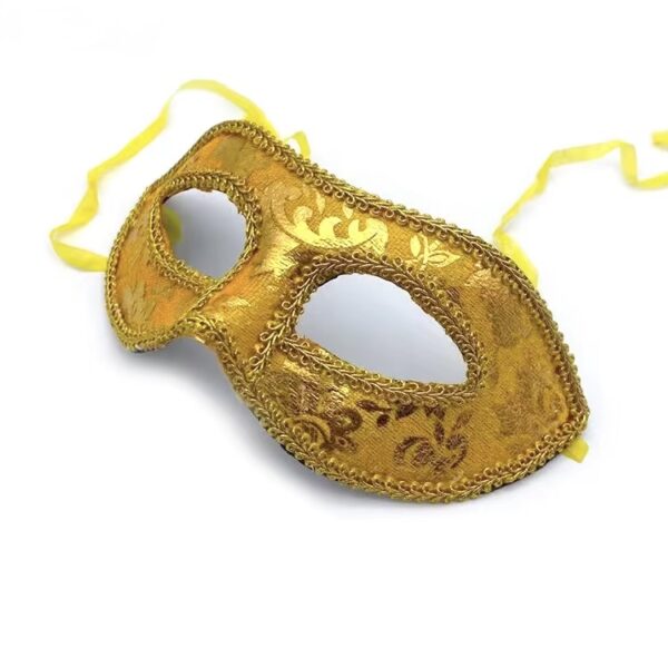 Antifaz deluxe dorado